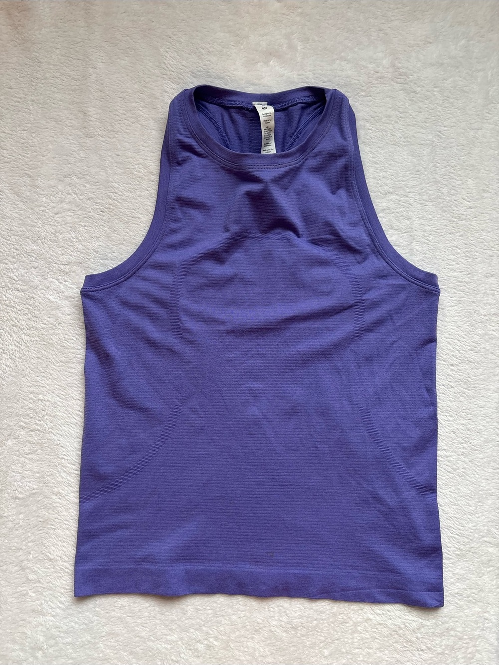 lululemon athletica Purple Racerback Tank Top